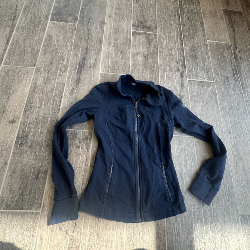 Lululemon navy blue define jacket size 4 - Picture 3 of 9